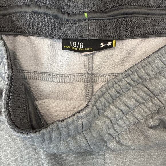 Men’s Under Armour Storm Sweatpants Gray Size: L - Picture 6 of 8